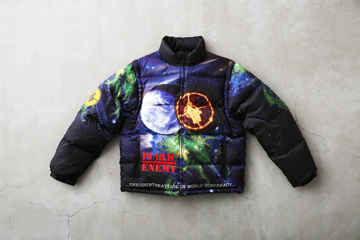 SUPREME x UNDERCOVER x Public Enemy Puffer Jacket Sz S Small SUPREME x UNDERCOVER x Public Enemy Puffer Jacket Sz S Small