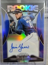 Javier Guerra 2019 Panini Prizm Rookie Autograph Blue RA-JG Padres