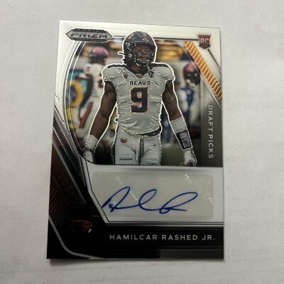 Hamilcar Rashed Logo HAMILCAR RASHED Jr 2021 PRIZM ROOKIE AUTO CARD# DPA-HRJ | eBay