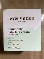 Evereden Nourishing Baby Face Cream 1.7 Oz Clean and Natural Baby Care Non-T