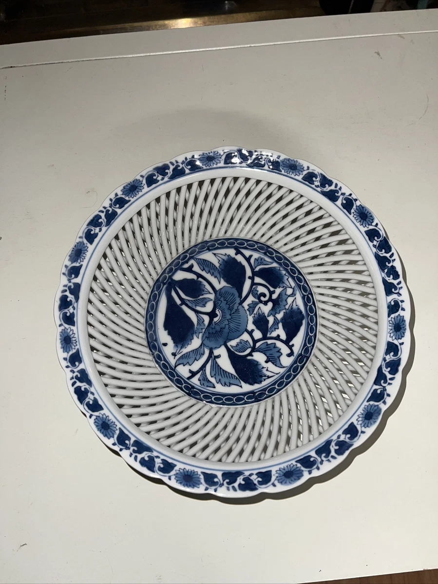 陶瓷蓝色复古原创中国碗| eBay