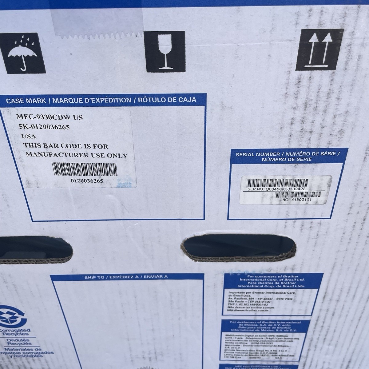 Brother MFC-9330CDW All-In-One LED Printer for sale online | eBay