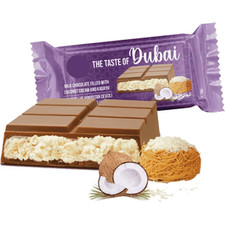 Dubai Chocolate Bar Milk Chocolate Filled wit...