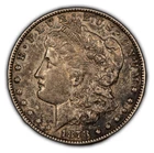 1878-S $1 Morgan Silver Dollar - Deep Toning - XF/AU - SKU-D3502