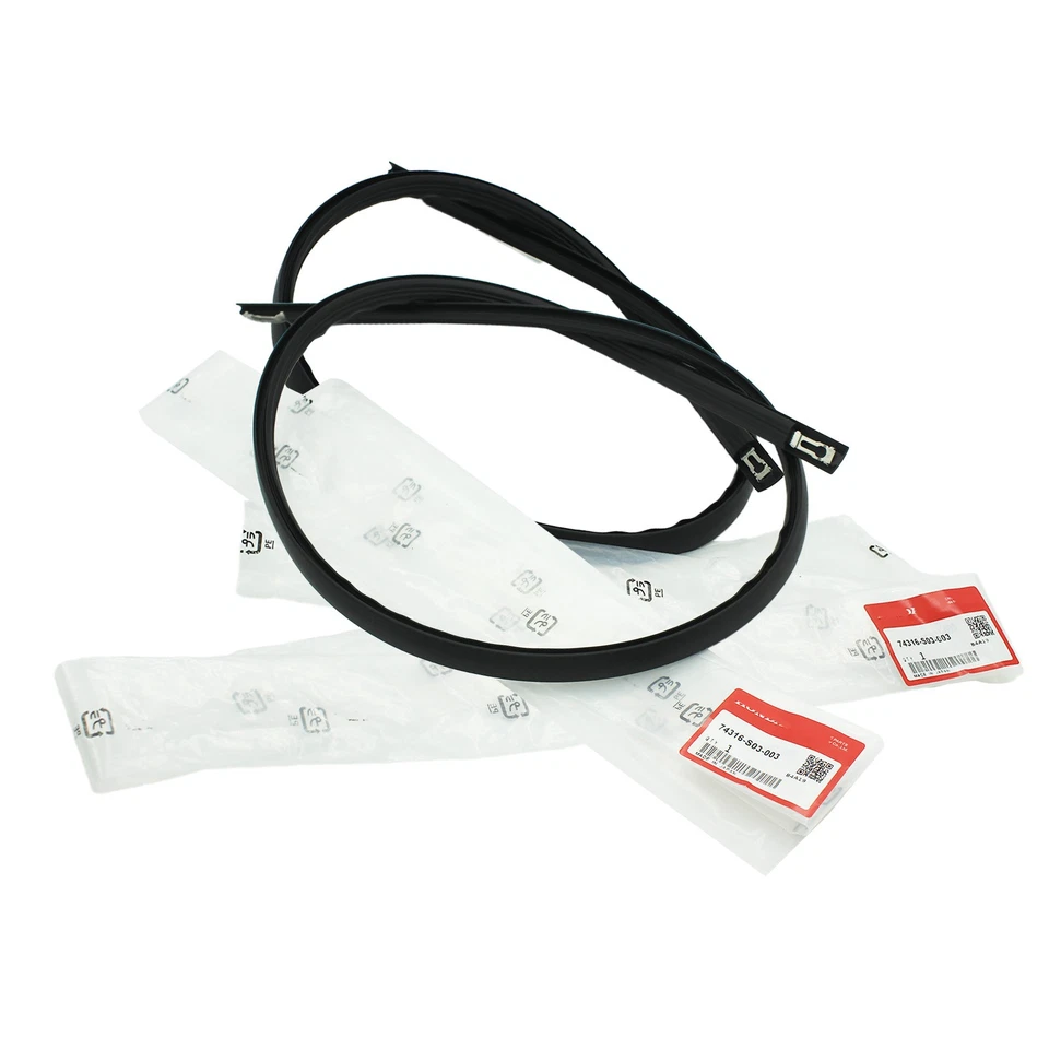 OEM Roof Side Molding RH LH Set For 95-00 Honda Civic EK2 EK3 EK4 EK9 Hatchback - Изображение 4 из 4