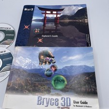 Corel Bryce 5 Academic Software Disc 1 2 with Explorer Guide MAC