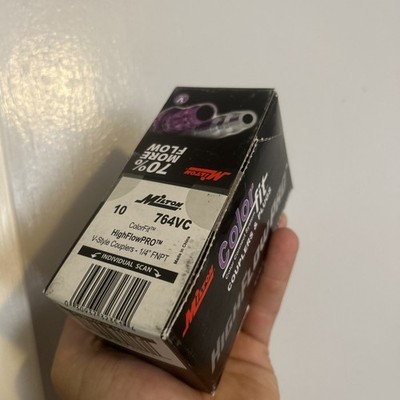Milton 764VC Air Hose Couple - Purple 10 Count