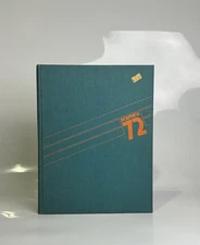 1972 Authentic Vintage Miami Dolphins Yearbook NFL HC Book