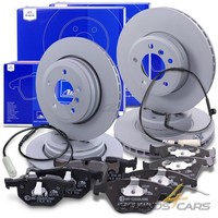 ATE Bremsscheiben +BremsbelÄGe +Kontakte Vorne+Hinten FÜR BMW 5-ER E60 E61 6-ER