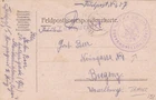 AUSTRIA  (S1364) military card canc. K.u.K. FELDPOSTAMT 607  date: 23-6-1915