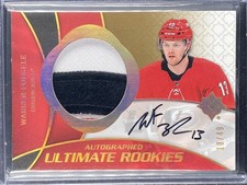 Foegele, Warren - 2018-19 Upper Deck Ultimate - Patch/Autograph - 18/49
