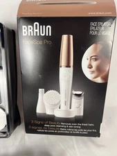 Braun Face Epilator Facespa Pro 911 Facial Hair Removal for Women OPEN BOX NEW