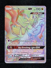 Rainbow - Ultra Necrozma GX Pokémon Sun & Moon Forbidden Light #140 on eBay