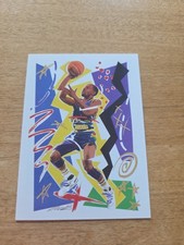 1990-91 NBA Hoops - Art Card Team Checklist Michael Adams #361