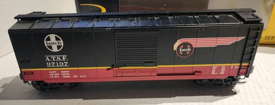 K-Line O Scal ATSF Santa Fe Black Bonnet Midnight Chief Boxcar #97197 K761-1051 - Image 4 of 4