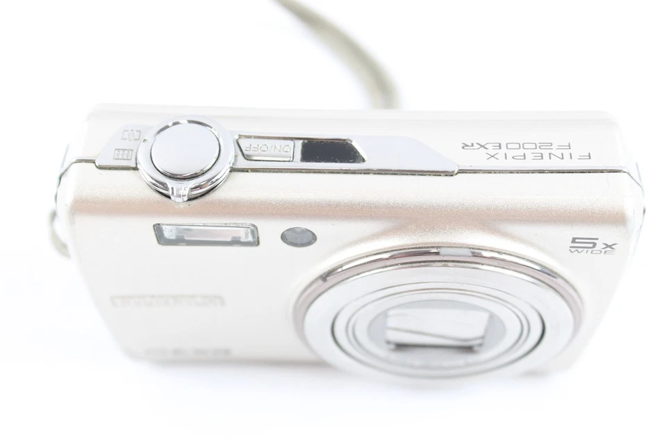 Fujifilm Finepix F200 EXR Digital Compact Camera Working w/ 5x Fujinon Zoom - Image 3 of 4