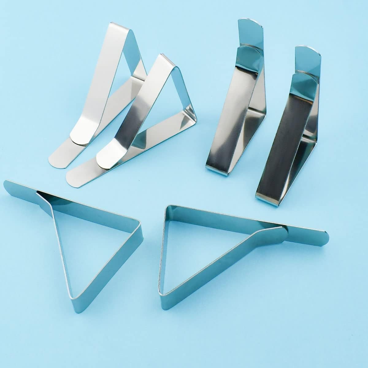 12 Pack Tablecloth Clips Stainless Steel Table Cloth Cover Clamps Picnic Table C