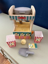 Melissa  Doug Fun at the Fair Wooden Popcorn Play Food Set Popcorn Machine
