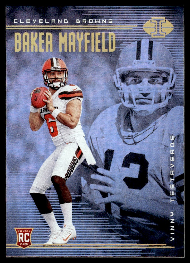 2018 PANINI ILLUSIONS BAKER MAYFIELD ROOKIE CLEVELAND BROWNS #2