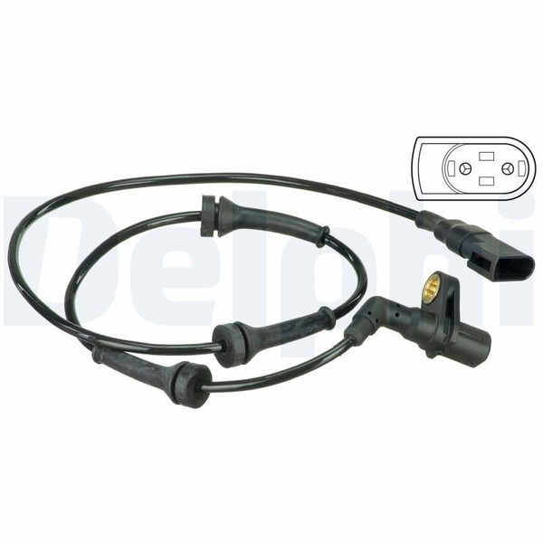 Delphi Sensor, Raddrehzahl SS20488 FüR Ford-image