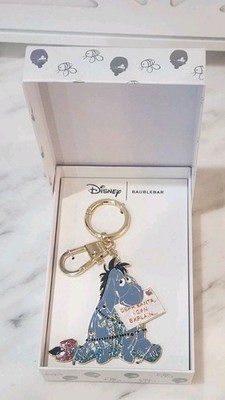 NiB! Disney Baublebar Eeyore Dear Santa I Can Explain Holiday Bag Charm