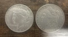 90% Silver Morgan Dollar Peace Dollar Lot 1924 1886 Junk Silver Constitutional
