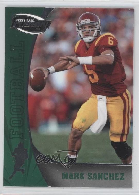 2009 Press Pass Fusion Mark Sanchez #52 Rookie RC 0j0