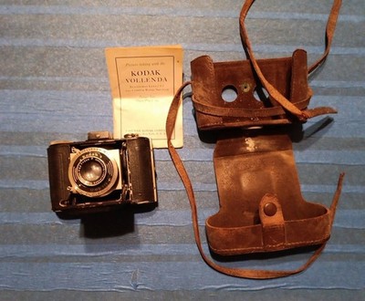 Kodak Anastigmat à soufflet – Moyen format vintage – Noir