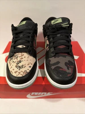 Nike Dunk SE Low Black Multi-Camo for Sale | Authenticity