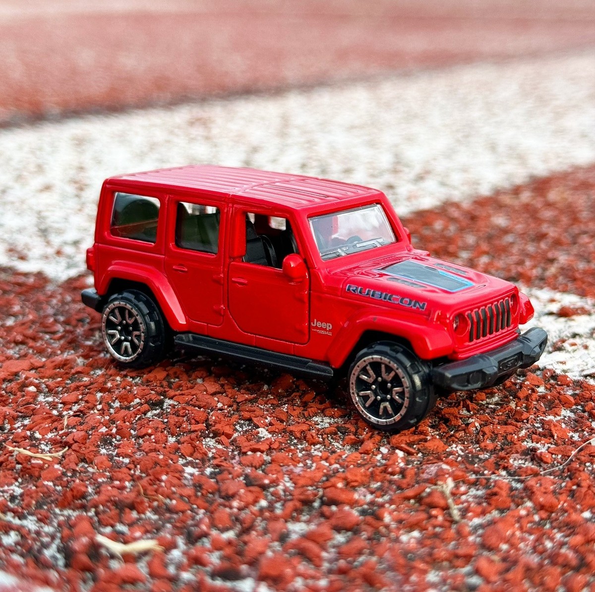 Majorette Premium Cars Jeep Wrangler Rubicon 4XE Red 224E-1 1:64