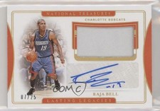 2019-20 Panini National Treasures Lasting Legacies Prime 7/25 Raja Bell Auto 6fs