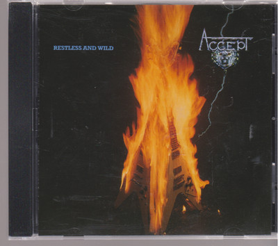 ACCEPT cd RESTLESS AND WILD ( BRAIN )