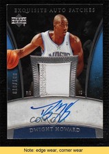 2005 Upper Deck Exquisite Collection /100 Dwight Howard Patch Auto HOF READ 1b0