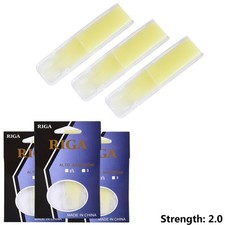 Strength 1.5 Alto Sax Reeds 2.5 3-pack Moisture Resistance Resin Reeds
