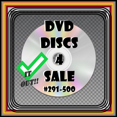  DVD DISC'S ONLY  Pick & Choose Comedy Action Horror Adventure Kids Animation