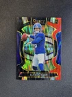 2025 Select Jaxson Dart RC Black & Red Shock Prizm Concourse #93 Giants Rookie