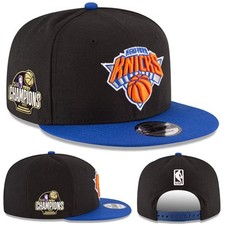 New Era New York Knicks 950 Gorra Negra Snapback Oficial NBA 2026 Campeones Finales
