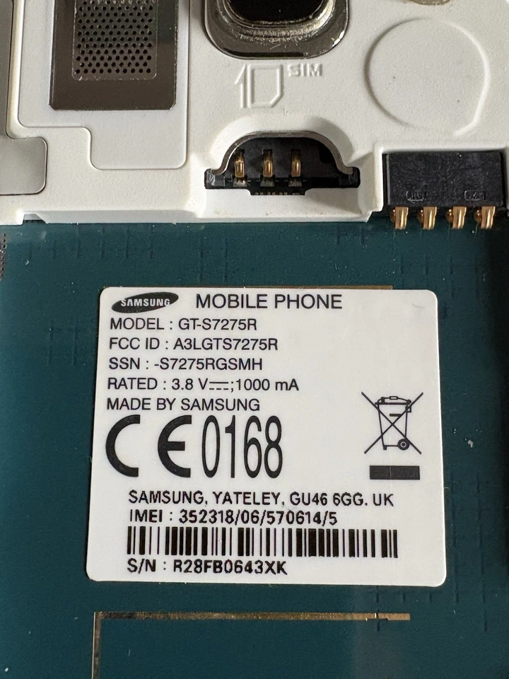 Samsung Galaxy Ace 3 GT-S7275R White Unlocked, photo 4 of 4
