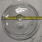 Vintage Round Clear Glass 9.5" (8.75 inside) Lid Casserole Pot Replacement Pyrex