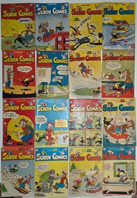 Real Screen Comics Lot (16) #13-FN G/VG DC Fox And Crow 1949 Precode Golden Age 