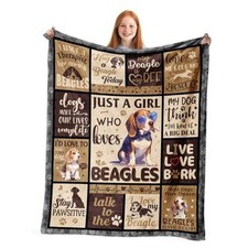 Christams Beagles Blanket Gifts,Beagles Lover 50" x 60" Beagles Gifts