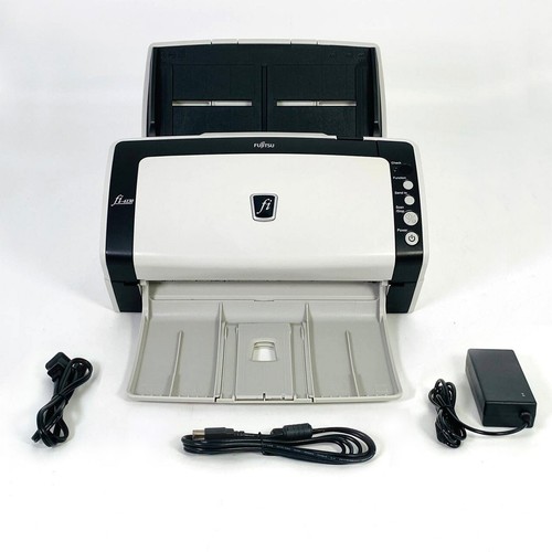 Fujitsu Fi-6130 Duplex Pass-Through Document Color Scanner w/Accessories TESTED - 第 1/7 張圖片