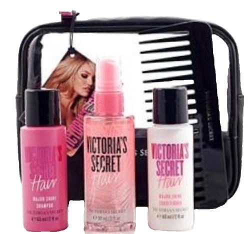 Victoria's Secret セット Victorias Secret Bombshell Blowout Hair Kit Travel Train Case
