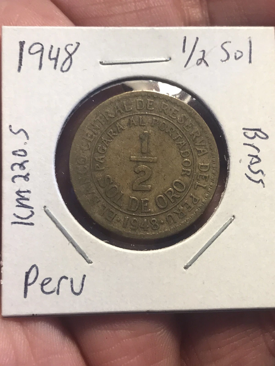 1948 Year Peruvian Coins for sale | eBay