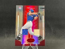 2004 LEAF CERTIFIED MATERIALS MARK TEIXEIRA #134 MIRROR RED DUAL RELIC 121/250