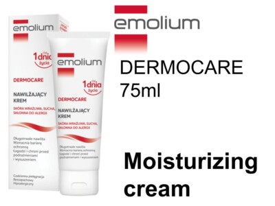 EMOLIUM Dermo  Moisturzing Cream 40ml macadamia, shea butter Fucogel Allantoin