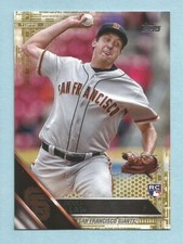2016 Topps Baseball Update GOLD Derek Law US72 San Francisco Giants