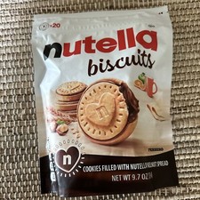 Galletas Nutella Galletas Rellenas de Avellana Nutella Spread, 9.7 OZ
