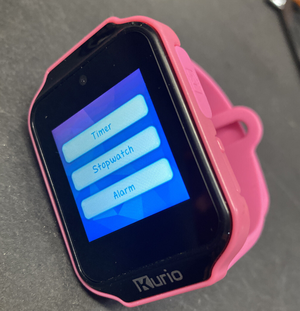 Kids Kurio Pink Smartwatch w/ Charger Cord Model C16500 eBay