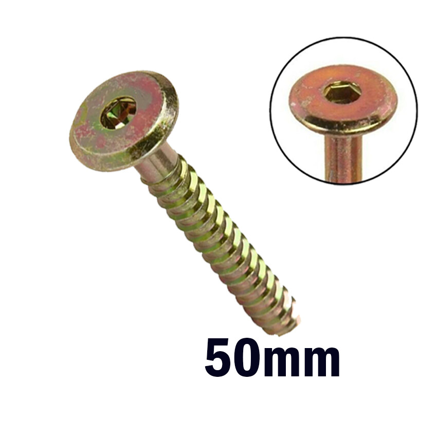 M6 Threaded Furniture Hex Allen Key Connecting Bolts Bunk Bed Cots eBay